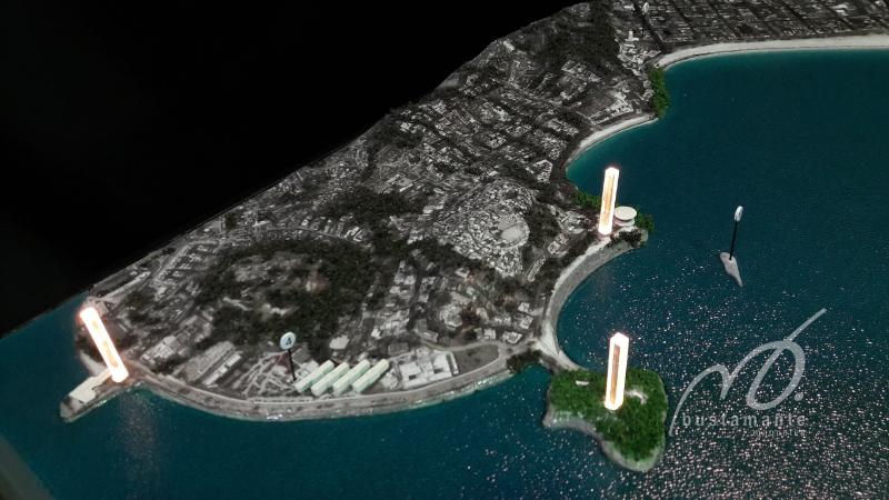 Foto de maquete fisica de Urbanismo produzida para o cliente [Não Cadastrado], localizada na cidade de Niterói/RJ