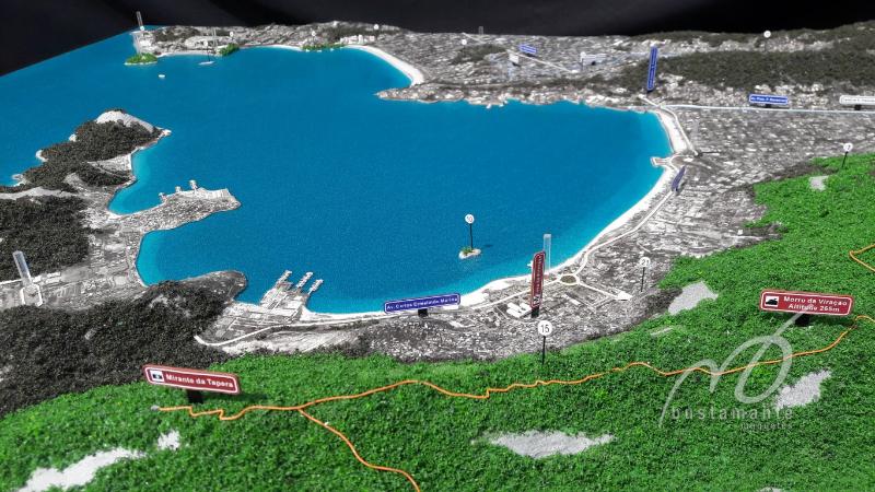 Foto de maquete fisica de Urbanismo produzida para o cliente [Não Cadastrado], localizada na cidade de Niterói/RJ