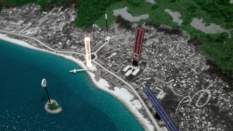 Foto de maquete fisica de Urbanismo produzida para o cliente [Não Cadastrado], localizada na cidade de Niterói/RJ