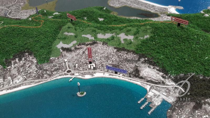 Foto de maquete fisica de Urbanismo produzida para o cliente [Não Cadastrado], localizada na cidade de Niterói/RJ