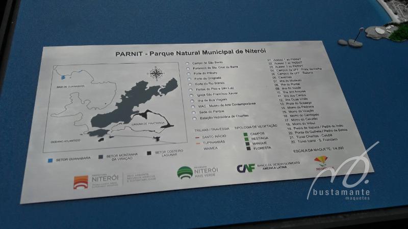 Foto de maquete fisica de Urbanismo produzida para o cliente [Não Cadastrado], localizada na cidade de Niterói/RJ
