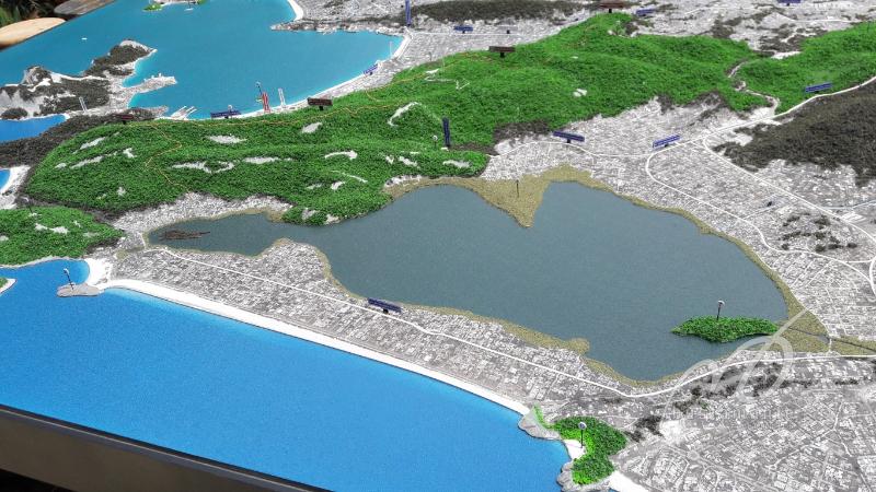 Foto de maquete fisica de Urbanismo produzida para o cliente [Não Cadastrado], localizada na cidade de Niterói/RJ