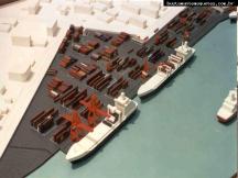 Foto de maquete fisica de Urbanismo produzida para o cliente Prefeitura Municipal de Itajai, localizada na cidade de Itajaí/SC