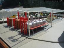 Foto de maquete fisica de Indústrias produzida para o cliente Cooperativa Juriti Ltda., localizada na cidade de Massaranduba/PB
