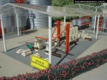 Foto de maquete fisica de Indústrias produzida para o cliente Cooperativa Juriti Ltda., localizada na cidade de Massaranduba/PB