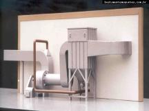 Foto de maquete fisica de Modelos Reduzidos produzida para o cliente Bunge Alimentos, localizada na cidade de São Francisco do Sul/SC