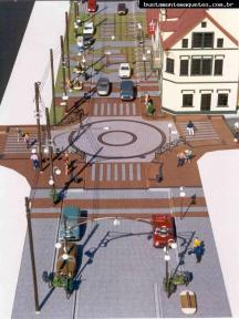 Foto de maquete fisica de Urbanismo produzida para o cliente [Não Cadastrado], localizada na cidade de Blumenau/SC