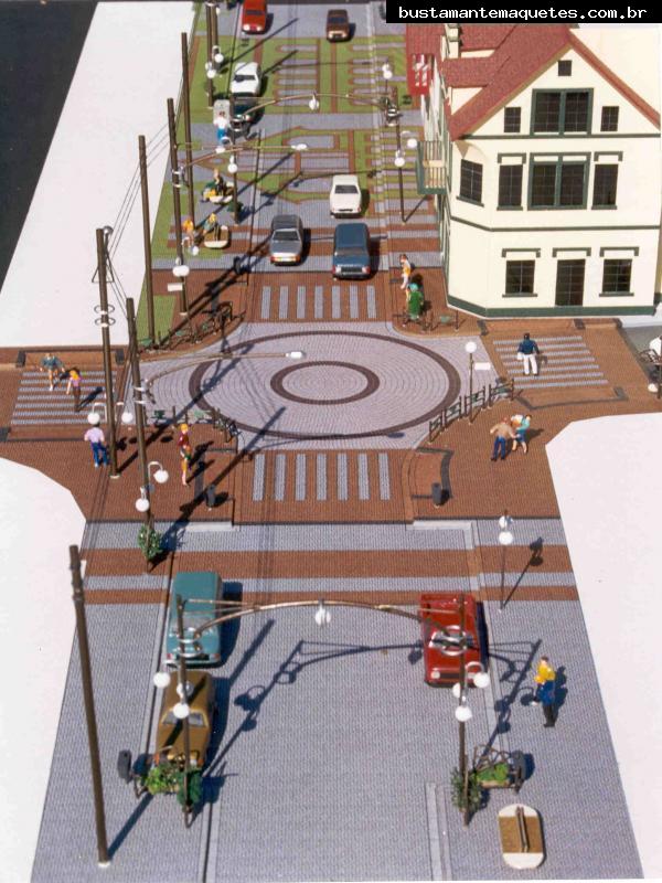 Foto de maquete fisica de Urbanismo produzida para o cliente [Não Cadastrado], localizada na cidade de Blumenau/SC
