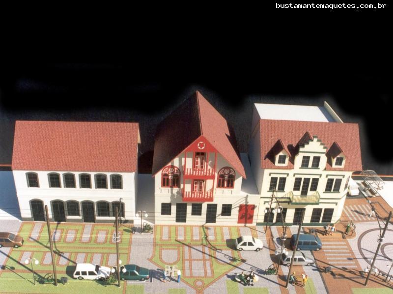 Foto de maquete fisica de Urbanismo produzida para o cliente [Não Cadastrado], localizada na cidade de Blumenau/SC