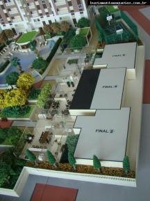 Foto de maquete fisica de Edifícios Residenciais produzida para o cliente GAFISA Construtora e Incorporadora, localizada na cidade de Belém/AL