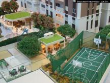 Foto de maquete fisica de Edifícios Residenciais produzida para o cliente GAFISA Construtora e Incorporadora, localizada na cidade de Belém/AL