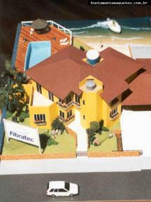 Foto de maquete fisica de Residências produzida para o cliente [Não Cadastrado], localizada na cidade de Chapecó/SC