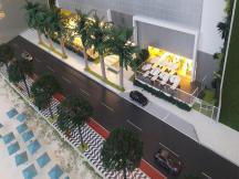 Foto de maquete fisica de Edifícios Residenciais produzida para o cliente PROCAVE, localizada na cidade de Balneário Camboriú/SC