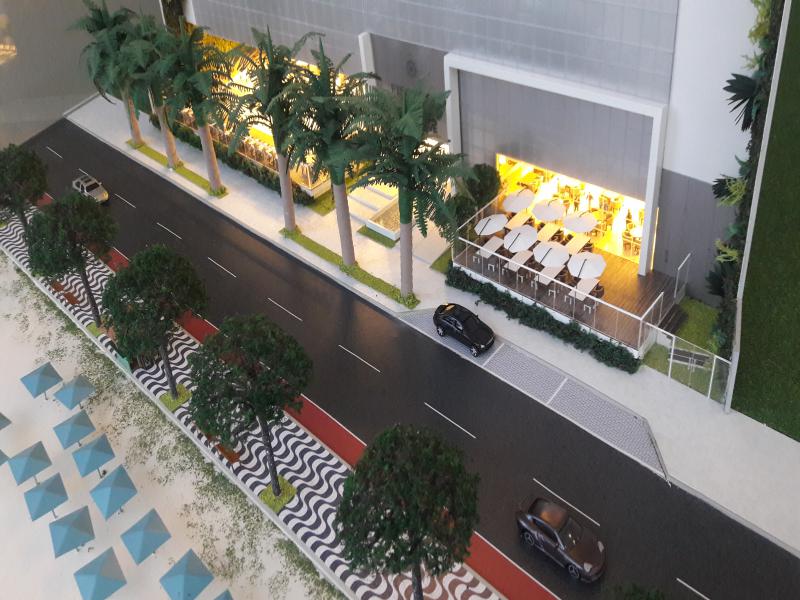 Foto de maquete fisica de Edifícios Residenciais produzida para o cliente PROCAVE, localizada na cidade de Balneário Camboriú/SC
