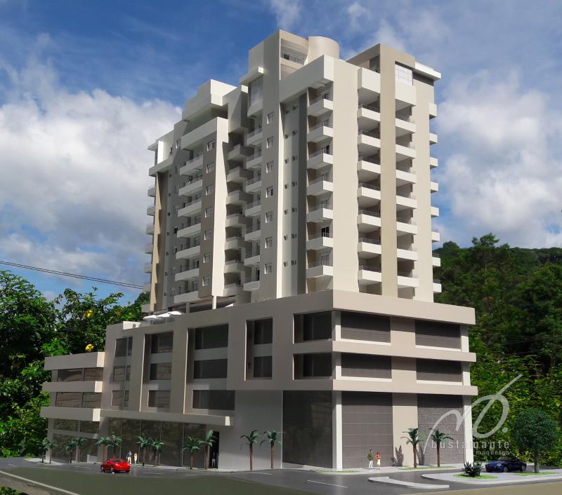 Foto de maquete fisica de Edifícios Residenciais produzida para o cliente [Não Cadastrado], localizada na cidade de Realeza/PR