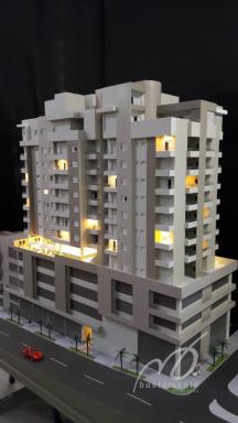 Foto de maquete fisica de Edifícios Residenciais produzida para o cliente [Não Cadastrado], localizada na cidade de Realeza/PR