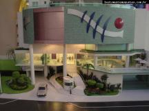 Foto de maquete fisica de Edifícios Residenciais produzida para o cliente FG Empreendimentos Ltda., localizada na cidade de Balneário Camboriú/SC