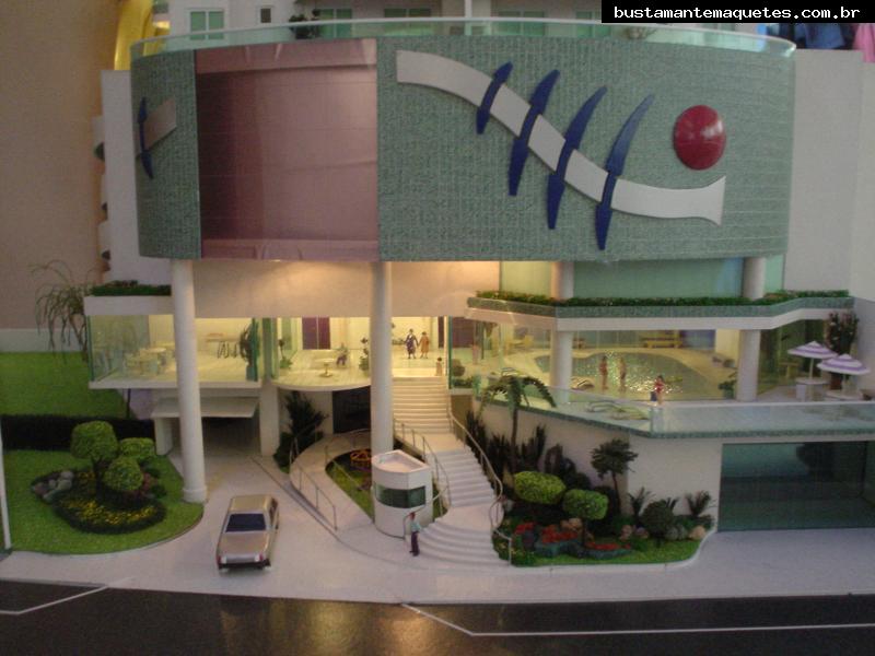 Foto de maquete fisica de Edifícios Residenciais produzida para o cliente FG Empreendimentos Ltda., localizada na cidade de Balneário Camboriú/SC