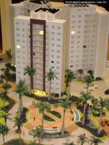 Foto de maquete fisica de Edifícios Residenciais produzida para o cliente Nex Group CAPA Incorporadora, localizada na cidade de Canoas/RS