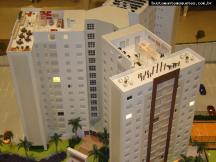 Foto de maquete fisica de Edifícios Residenciais produzida para o cliente Nex Group CAPA Incorporadora, localizada na cidade de Canoas/RS