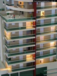 Foto de maquete fisica de Edifícios Residenciais produzida para o cliente [Não Cadastrado], localizada na cidade de Rio do Sul/SC