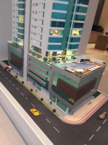 Foto de maquete fisica de Edifícios Residenciais produzida para o cliente J A RUSSI.gif, localizada na cidade de Balneário Camboriú/SC