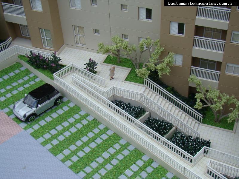 Foto de maquete fisica de Edifícios Residenciais produzida para o cliente Construtora Santa Izabel, localizada na cidade de São José dos Campos/SP