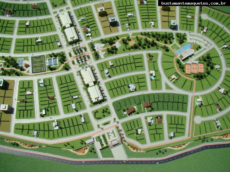 Foto de maquete fisica de Urbanismo produzida para o cliente Imobiliária G. Lafitti, localizada na cidade de Camboriú/SC