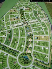 Foto de maquete fisica de Urbanismo produzida para o cliente Imobiliária G. Lafitti, localizada na cidade de Camboriú/SC