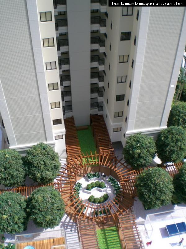Foto de maquete fisica de Edifícios Residenciais produzida para o cliente GAFISA Construtora e Incorporadora, localizada na cidade de Belém/AL