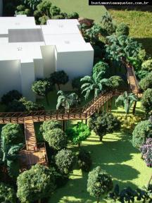 Foto de maquete fisica de Edifícios Residenciais produzida para o cliente GAFISA Construtora e Incorporadora, localizada na cidade de Porto Velho/RO