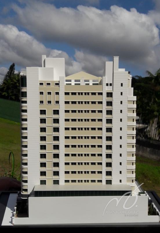 Foto de maquete fisica de Edifícios Residenciais produzida para o cliente [Não Cadastrado], localizada na cidade de Florianópolis/SC