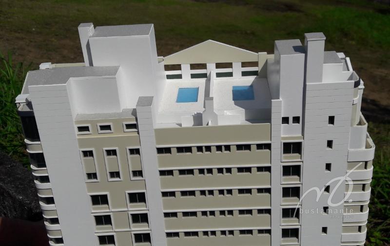 Foto de maquete fisica de Edifícios Residenciais produzida para o cliente [Não Cadastrado], localizada na cidade de Florianópolis/SC