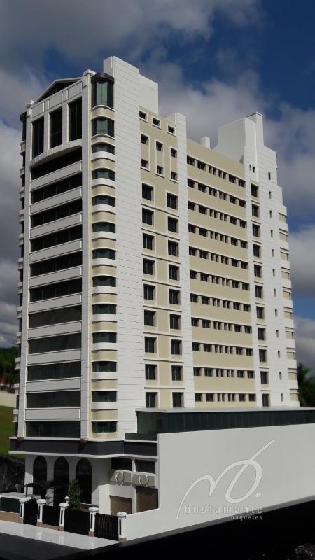 Foto de maquete fisica de Edifícios Residenciais produzida para o cliente [Não Cadastrado], localizada na cidade de Florianópolis/SC
