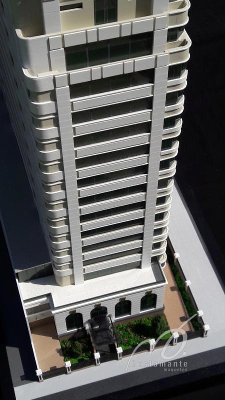 Foto de maquete fisica de Edifícios Residenciais produzida para o cliente [Não Cadastrado], localizada na cidade de Florianópolis/SC