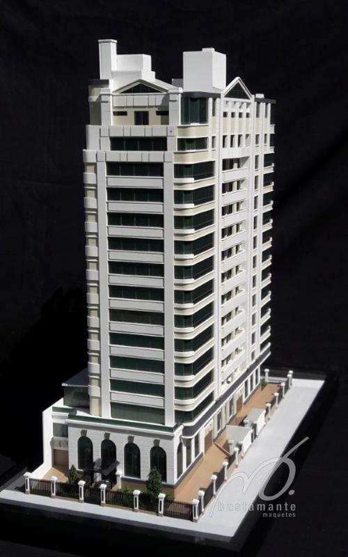 Foto de maquete fisica de Edifícios Residenciais produzida para o cliente [Não Cadastrado], localizada na cidade de Florianópolis/SC
