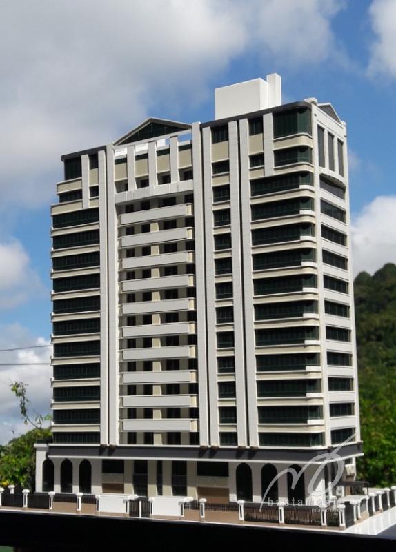 Foto de maquete fisica de Edifícios Residenciais produzida para o cliente [Não Cadastrado], localizada na cidade de Florianópolis/SC