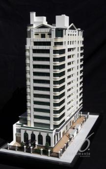 Foto de maquete fisica de Edifícios Residenciais produzida para o cliente [Não Cadastrado], localizada na cidade de Florianópolis/SC