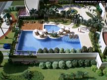 Foto de maquete fisica de Edifícios Residenciais produzida para o cliente GAFISA Construtora e Incorporadora, localizada na cidade de Goiânia/GO