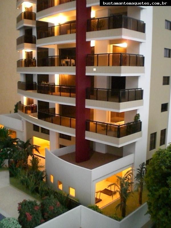 Foto de maquete fisica de Edifícios Residenciais produzida para o cliente GAFISA Construtora e Incorporadora, localizada na cidade de Goiânia/GO