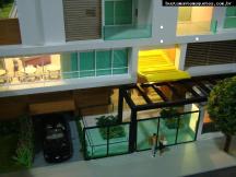 Foto de maquete fisica de Edifícios Residenciais produzida para o cliente Werk Empreendimentos, localizada na cidade de Joinville/SC