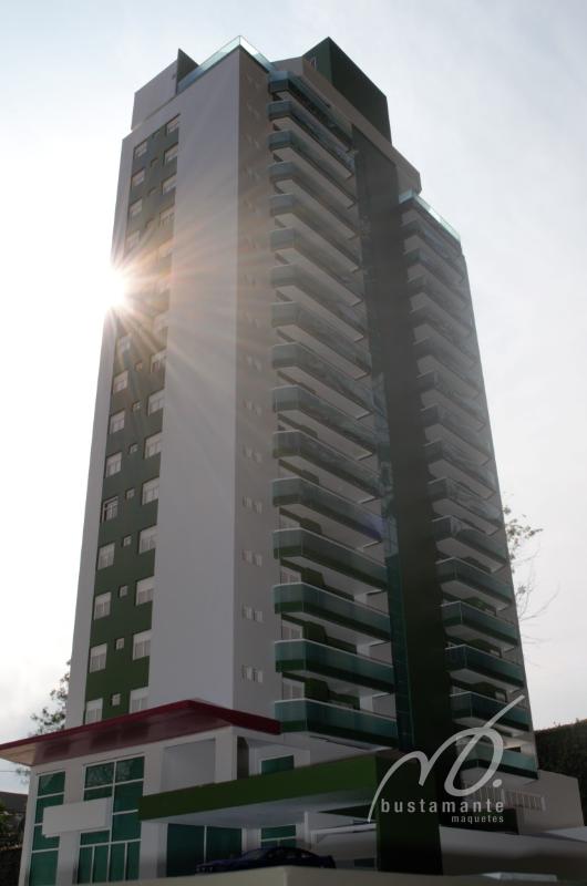 Foto de maquete fisica de Edifícios Residenciais produzida para o cliente [Não Cadastrado], localizada na cidade de Criciúma/SC