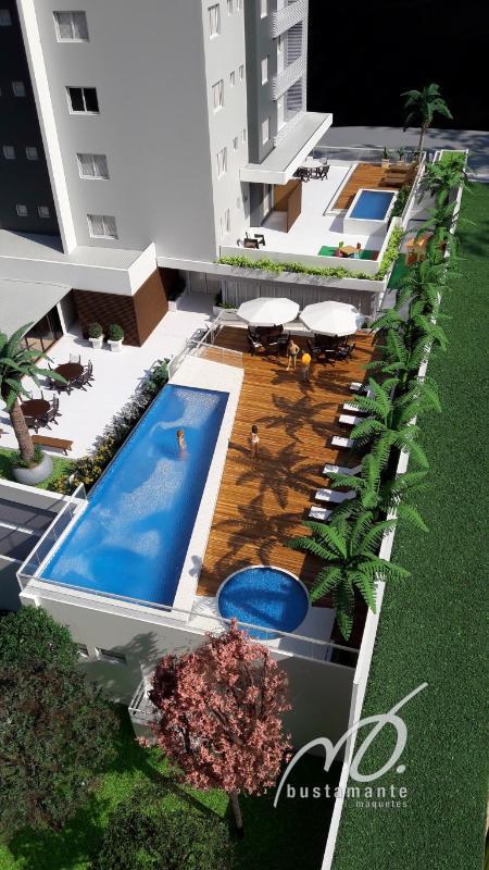 Foto de maquete fisica de Edifícios Residenciais produzida para o cliente [Não Cadastrado], localizada na cidade de Brusque/SC