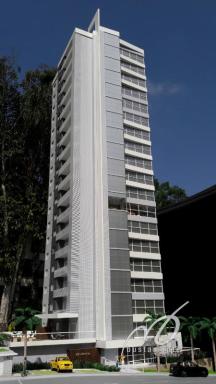 Foto de maquete fisica de Edifícios Residenciais produzida para o cliente [Não Cadastrado], localizada na cidade de Brusque/SC