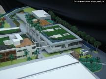 Foto de maquete fisica de Indústrias produzida para o cliente SADIA S.A., localizada na cidade de Jundiaí/SP