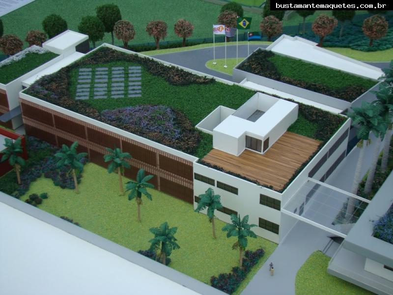 Foto de maquete fisica de Indústrias produzida para o cliente SADIA S.A., localizada na cidade de Jundiaí/SP