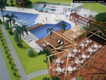Foto de maquete fisica de Instituições produzida para o cliente Joinville Country Club, localizada na cidade de Joinville/SC