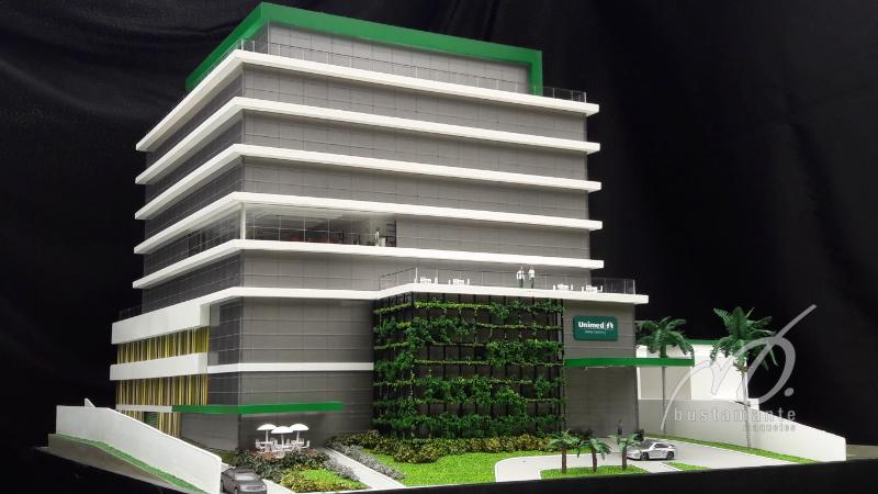 Foto de maquete fisica de Edifícios Comerciais produzida para o cliente [Não Cadastrado], localizada na cidade de Joinville/SC