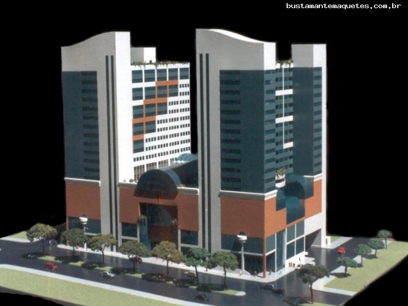 Foto de maquete fisica de Edifícios Comerciais produzida para o cliente [Não Cadastrado], localizada na cidade de Maringá/PR