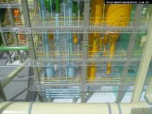 Foto de maquete fisica de Indústrias produzida para o cliente Bunge Alimentos, localizada na cidade de Gaspar/SC
